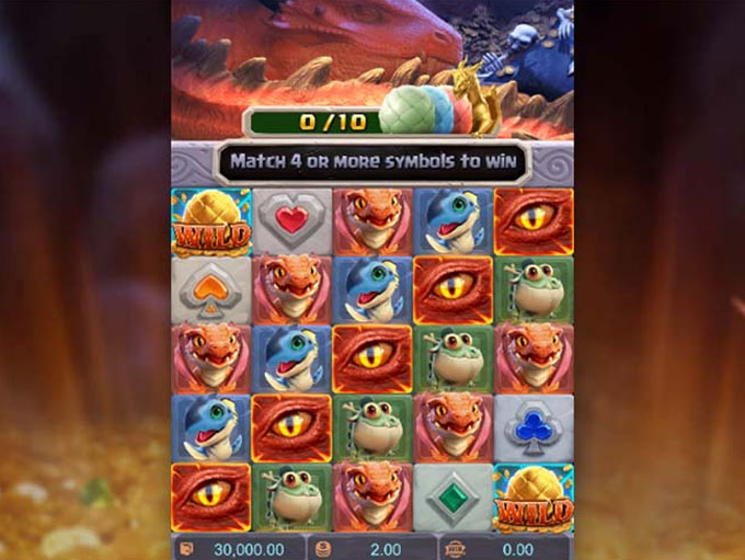 Dragon Hatch แจ็คพอต